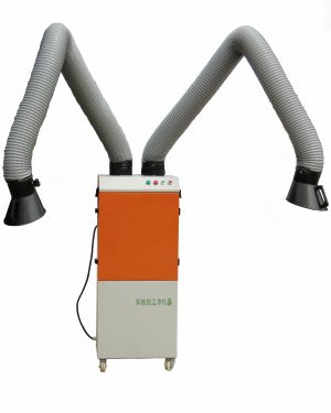 单双臂焊烟净化器的工作原理